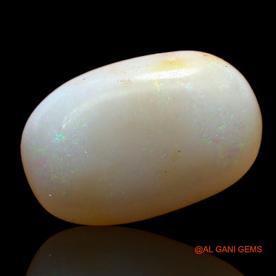 3.00 Cts Natural Australian Fire Opal Oval Cabochon Loose Gemstone For Jewelry 14x9x3 mm AD-300