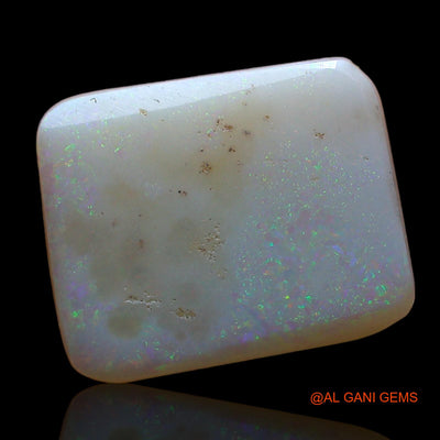 2.00 Cts Natural Australian Fire Opal Loose Gemstone Square Cabochon 12x10x2 mm AD-301