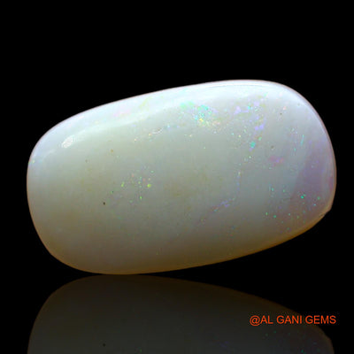 Natural Untreated Fire Opal Loose Gemstone Oval Cabochon From Australia 3.00 Cts 15x8x3 mm AD-302