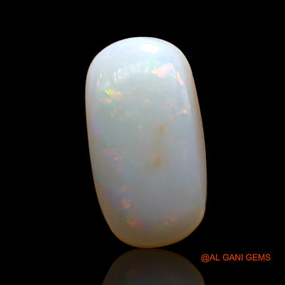 4.00 Cts Unheated Australian Fire Opal Loose Gemstone Oval Cabochon Natural 15x8x4 mm AD-303