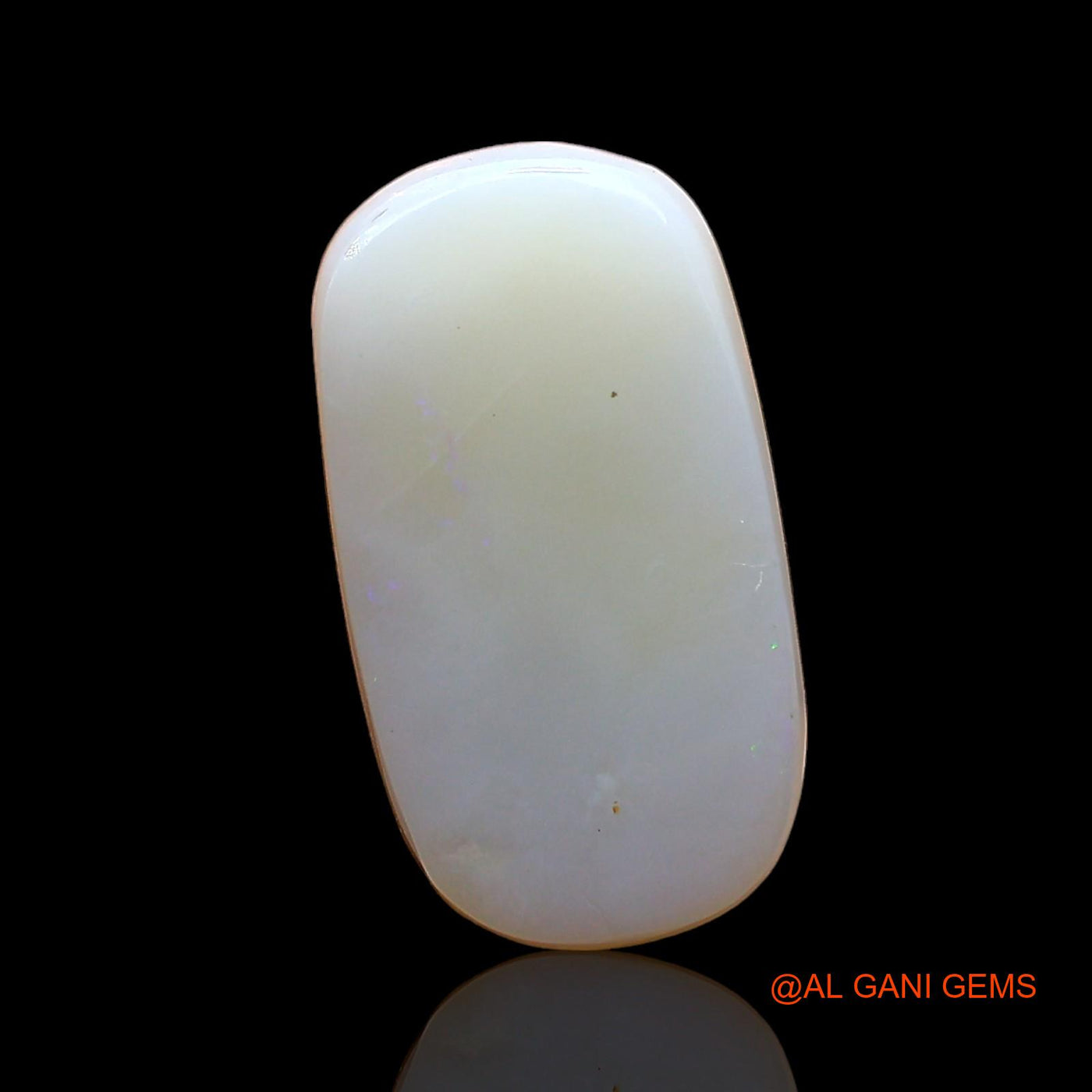 4.00 Cts Unheated Australian Fire Opal Loose Gemstone Oval Cabochon Natural 15x8x4 mm AD-303