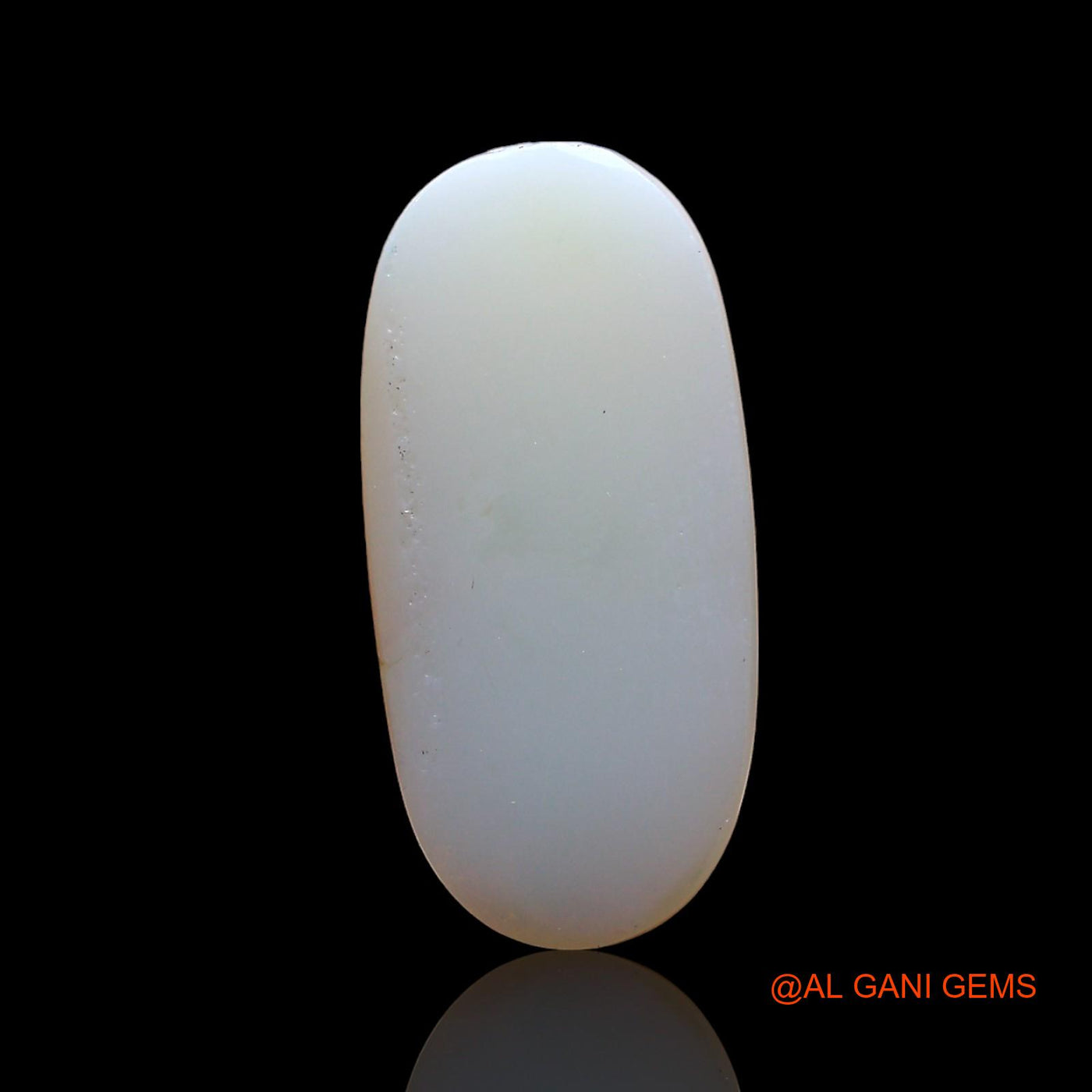 Natural Fire Opal Gemstone 3.00 Cts Loose Oval Cabochon From Australia 17x8x4 mm AD-304