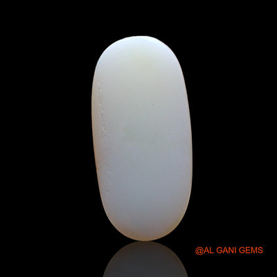 Natural Fire Opal Gemstone 3.00 Cts Loose Oval Cabochon From Australia 17x8x4 mm AD-304