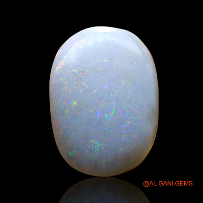 4.00 Cts Natural Australian Fire Opal Oval Cabochon Loose Gemstone For Jewelry 14x10x4 mm AD-307