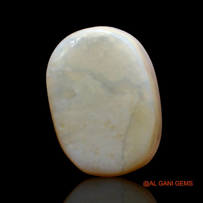 4.00 Cts Natural Australian Fire Opal Oval Cabochon Loose Gemstone For Jewelry 14x10x4 mm AD-307