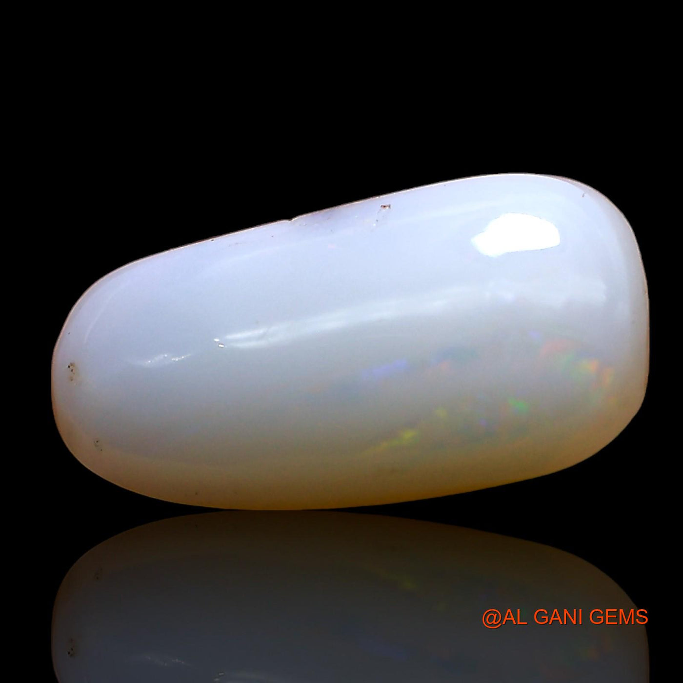 3.00 Cts Natural Australian Fire Opal Fancy Cabochon Loose Gemstone For Jewelry 15x8x4 mm AD-308