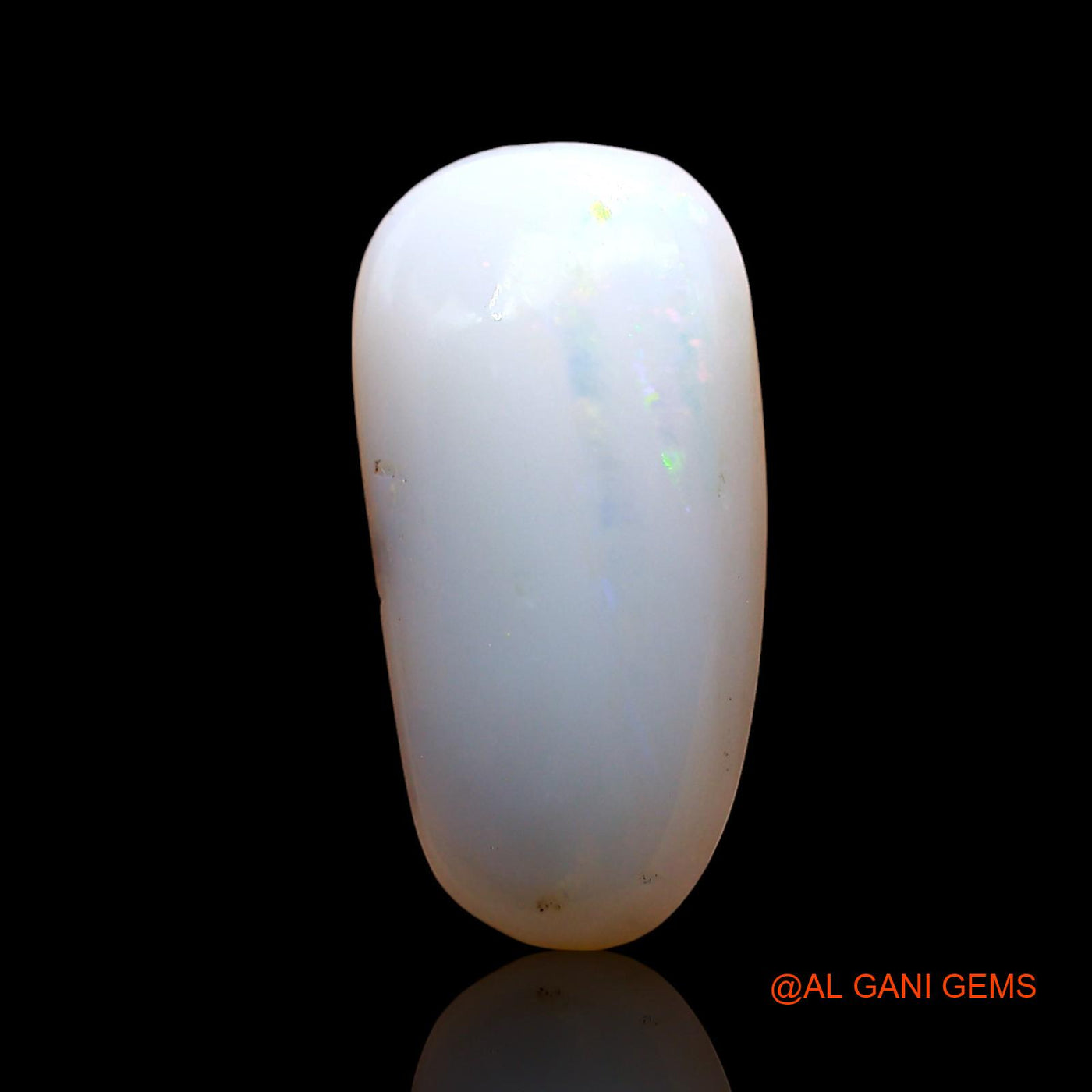 3.00 Cts Natural Australian Fire Opal Fancy Cabochon Loose Gemstone For Jewelry 15x8x4 mm AD-308