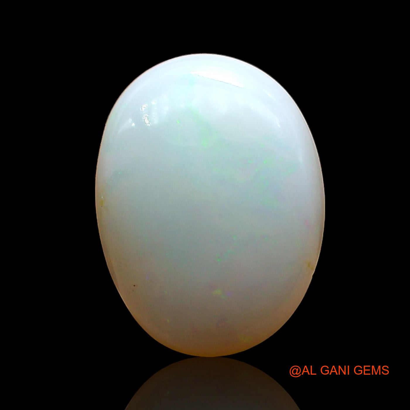 4.00 Cts Natural Australian Fire Opal Loose Gemstone Oval Cabochon 14x10x5 mm AD-309
