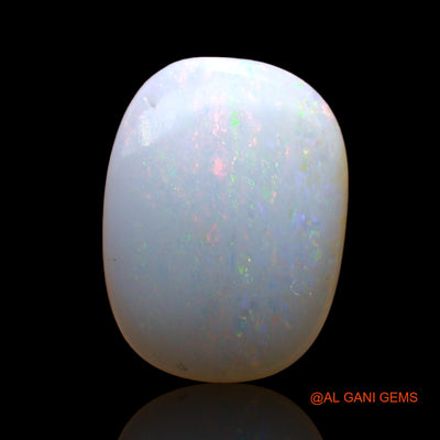 3.00 Cts Unheated Australian Fire Opal Loose Gemstone Oval Cabochon Natural 13x10x3 mm AD-310
