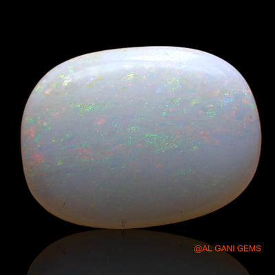 3.00 Cts Unheated Australian Fire Opal Loose Gemstone Oval Cabochon Natural 13x10x3 mm AD-310