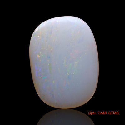 3.00 Cts Unheated Australian Fire Opal Loose Gemstone Oval Cabochon Natural 13x10x3 mm AD-310