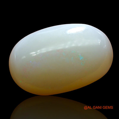 3.00 Cts Natural Australian Fire Opal Loose Gemstone Oval Cabochon 15x9x4 mm AD-311