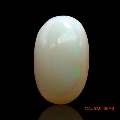 3.00 Cts Natural Australian Fire Opal Loose Gemstone Oval Cabochon 15x9x4 mm AD-311