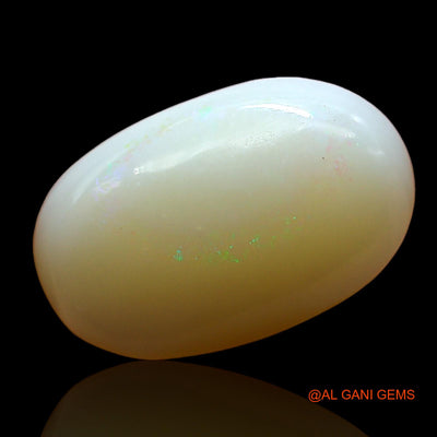 3.00 Cts Natural Australian Fire Opal Loose Gemstone Oval Cabochon 15x9x4 mm AD-311