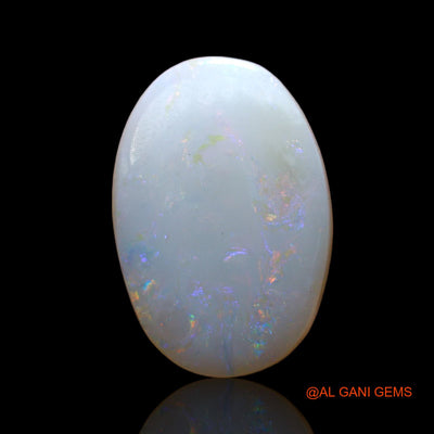 3.00 Cts Natural Australian Fire Opal Loose Gemstone Oval Cabochon 14x9x3 mm AD-313