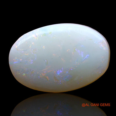 3.00 Cts Natural Australian Fire Opal Loose Gemstone Oval Cabochon 14x9x3 mm AD-313