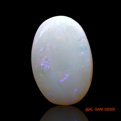 3.00 Cts Natural Australian Fire Opal Loose Gemstone Oval Cabochon 14x9x3 mm AD-313