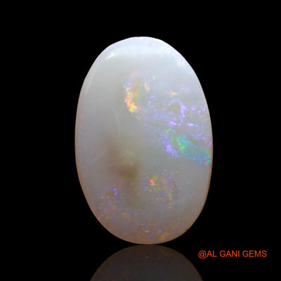 3.00 Cts Natural Australian Fire Opal Loose Gemstone Oval Cabochon 14x9x3 mm AD-313