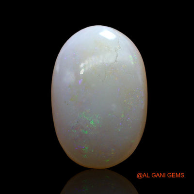 3.00 Cts Natural Australian Fire Opal Oval Cabochon Loose Gemstone For Jewelry 14x9x4 mm AD-317