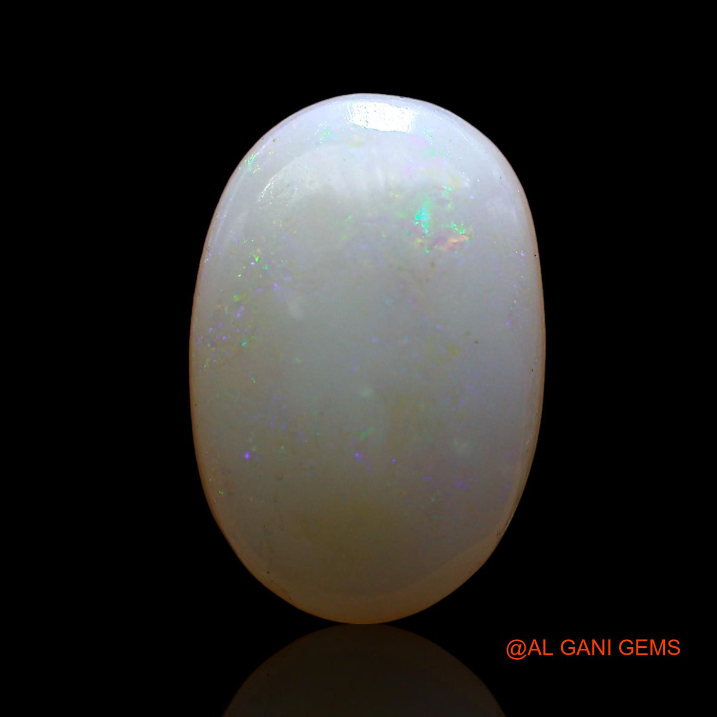 3.00 Cts Natural Australian Fire Opal Oval Cabochon Loose Gemstone For Jewelry 14x9x4 mm AD-317