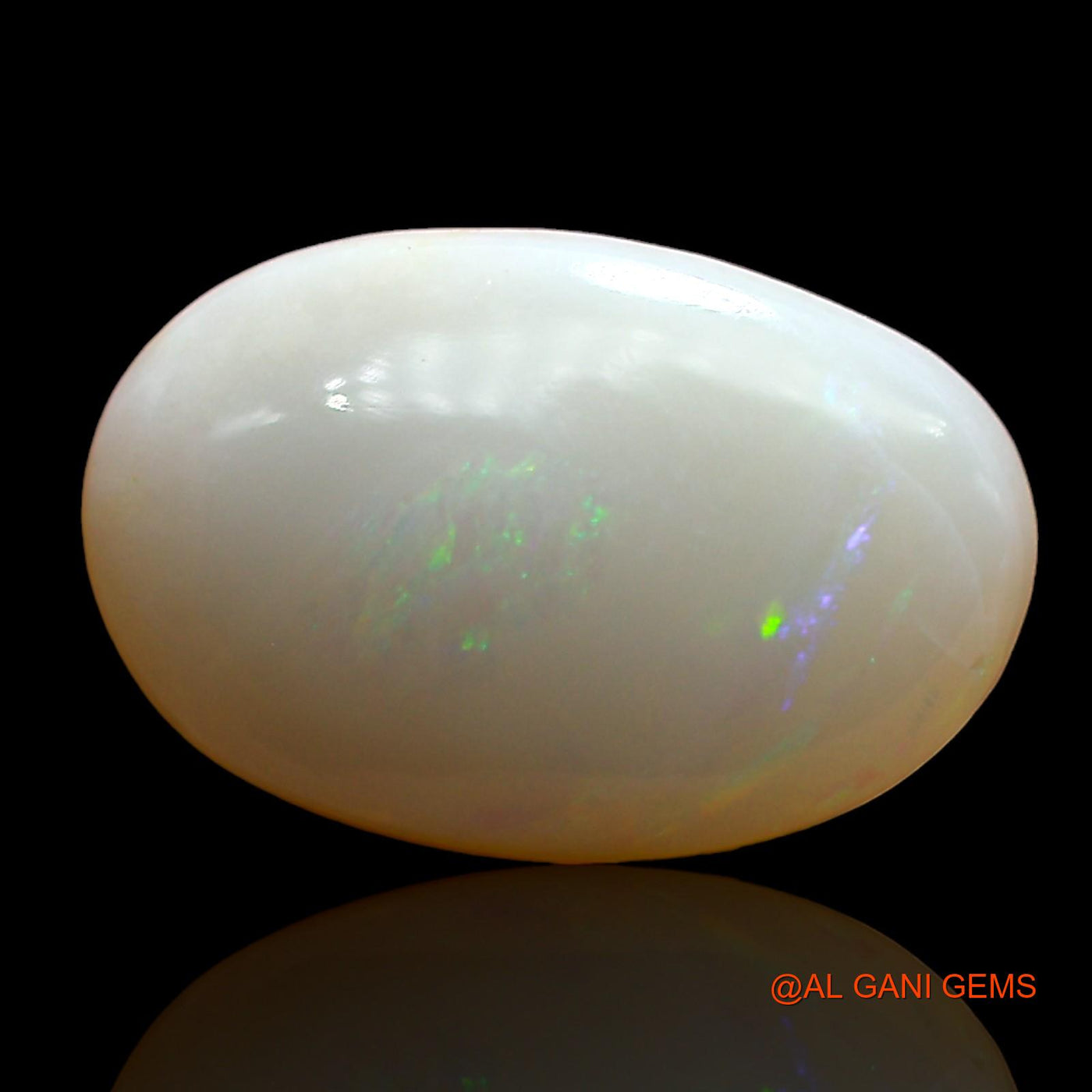 3.00 Cts Natural Australian Fire Opal Loose Gemstone Oval Cabochon 14x9x4 mm AD-318