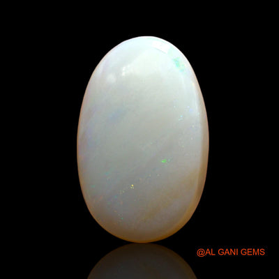 3.00 Cts Natural Australian Fire Opal Loose Gemstone Oval Cabochon 14x9x4 mm AD-318