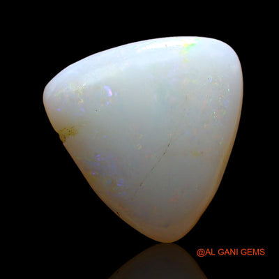 3.00 Cts Natural Australian Fire Opal Trillion Cabochon Loose Gemstone For Jewelry 11x11x3 mm AD-319