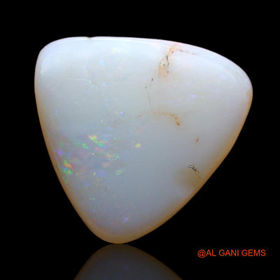 3.00 Cts Natural Australian Fire Opal Trillion Cabochon Loose Gemstone For Jewelry 11x11x3 mm AD-319