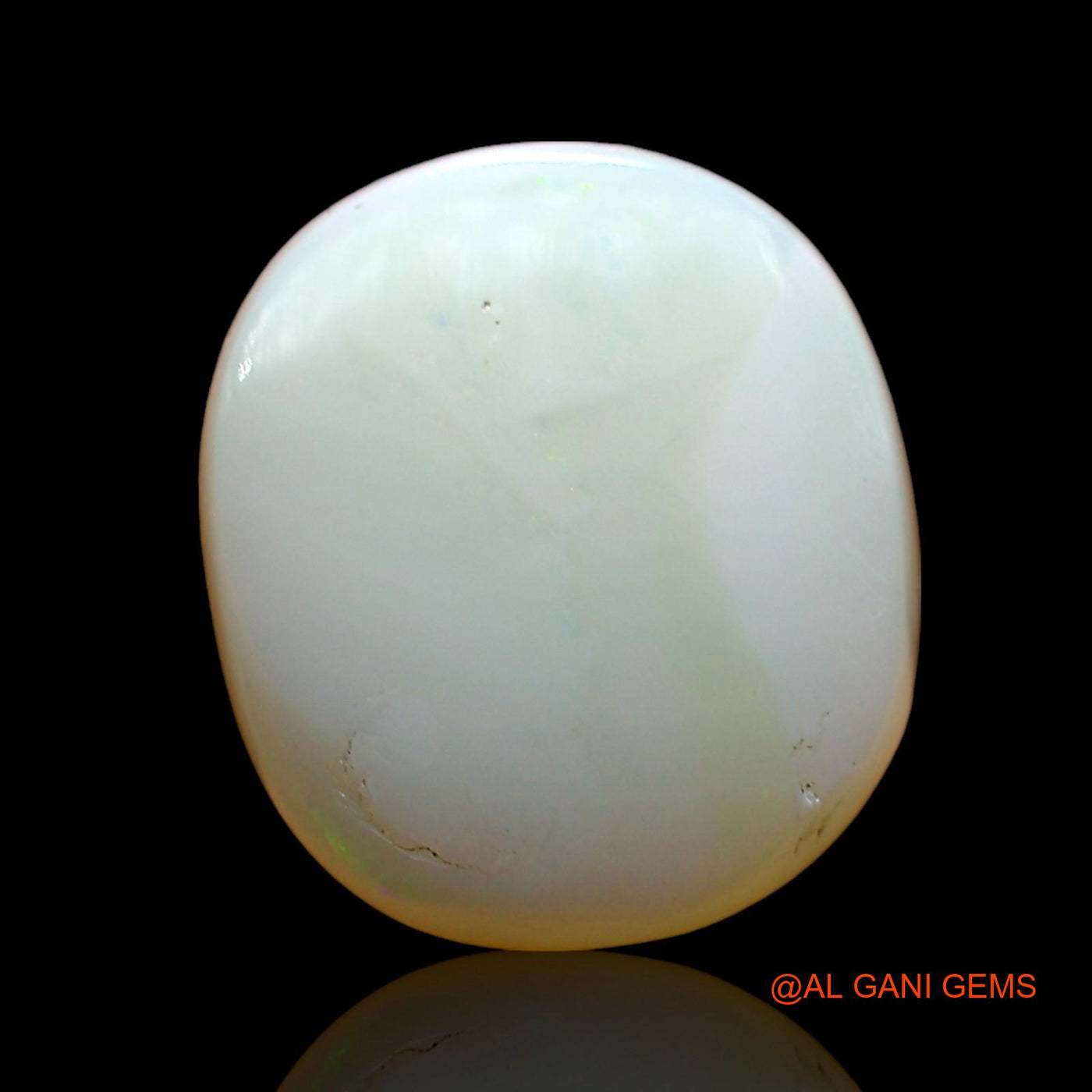 3.00 Cts Unheated Australian Fire Opal Loose Gemstone Fancy Cabochon Natural 12x11x3 mm AD-320