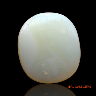 3.00 Cts Unheated Australian Fire Opal Loose Gemstone Fancy Cabochon Natural 12x11x3 mm AD-320
