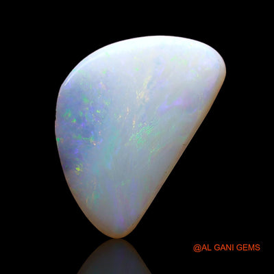 Natural Untreated Fire Opal Loose Gemstone Fancy Cabochon From Australia 2.00 Cts 13x9x2 mm AD-323