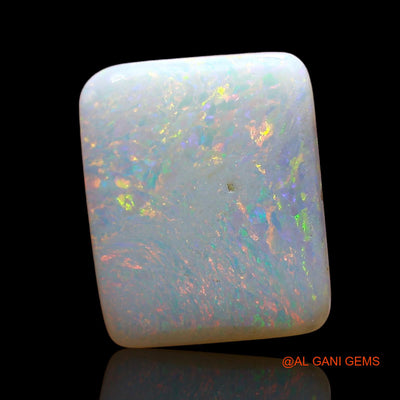 2.00 Cts Natural Australian Fire Opal Square Cabochon Loose Gemstone For Jewelry 11x9x2 mm AD-325