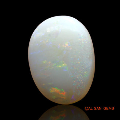 3.00 Cts Natural Australian Fire Opal Loose Gemstone Oval Cabochon 13x9x3 mm AD-328