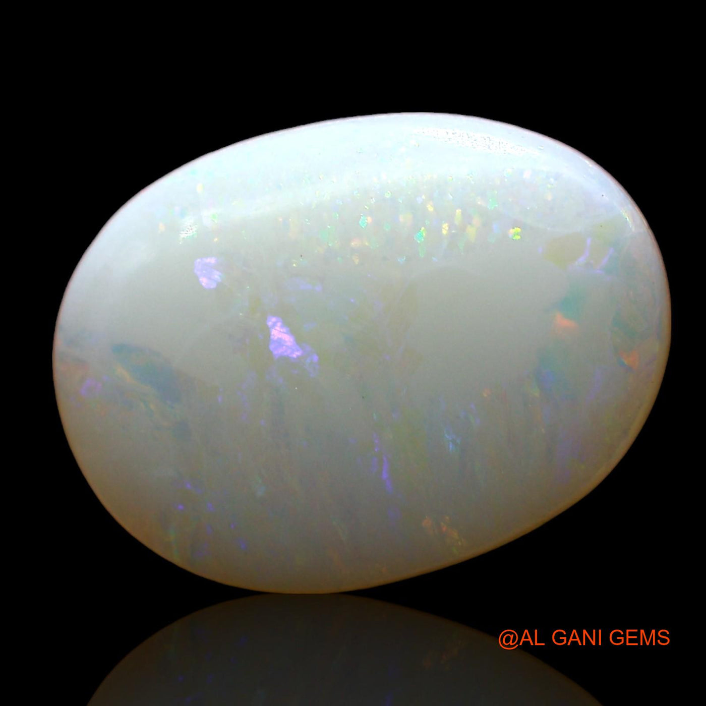 3.00 Cts Natural Australian Fire Opal Loose Gemstone Oval Cabochon 13x9x3 mm AD-328