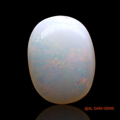 Natural Untreated Fire Opal Loose Gemstone Oval Cabochon From Australia 3.00 Cts 13x9x4 mm AD-329