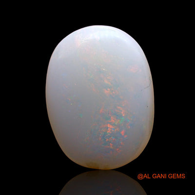 Natural Untreated Fire Opal Loose Gemstone Oval Cabochon From Australia 3.00 Cts 13x9x4 mm AD-329