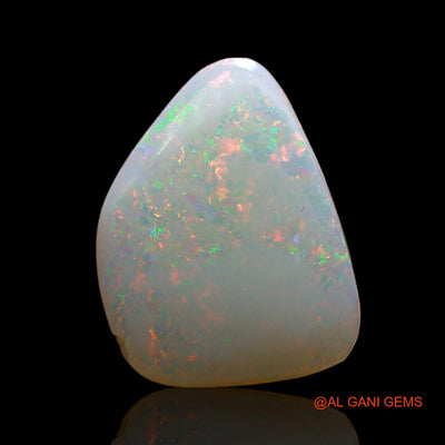 2.00 Cts Natural Australian Fire Opal Loose Gemstone Fancy Cabochon 12x9x3 mm AD-330
