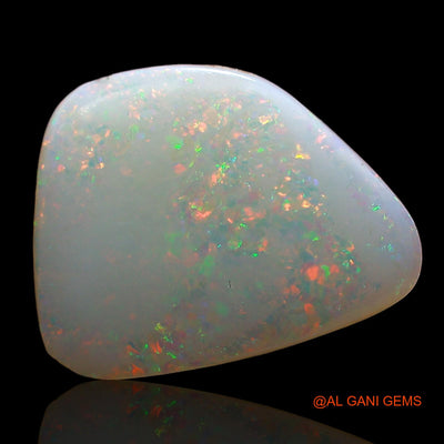 2.00 Cts Natural Australian Fire Opal Loose Gemstone Fancy Cabochon 12x9x3 mm AD-330