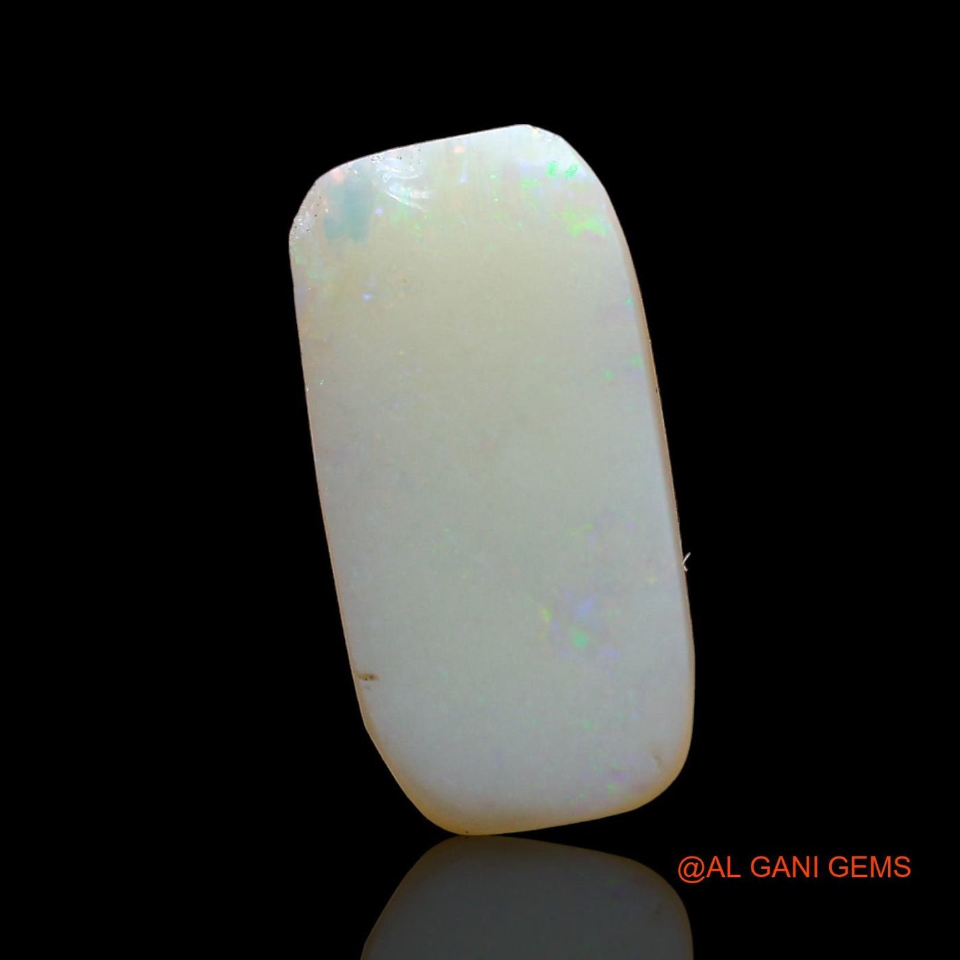 3.00 Cts Natural Australian Fire Opal Loose Gemstone Oval Cabochon 14x7x4 mm AD-331