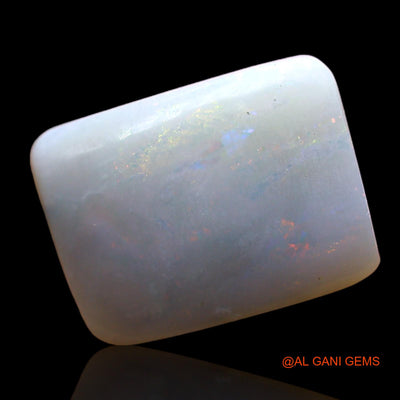 3.00 Cts Natural Australian Fire Opal Loose Gemstone Square Cabochon 12x8x3 mm AD-332