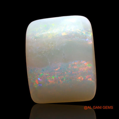 3.00 Cts Natural Australian Fire Opal Loose Gemstone Square Cabochon 11x9x4 mm AD-335