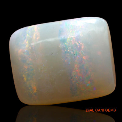 3.00 Cts Natural Australian Fire Opal Loose Gemstone Square Cabochon 11x9x4 mm AD-335