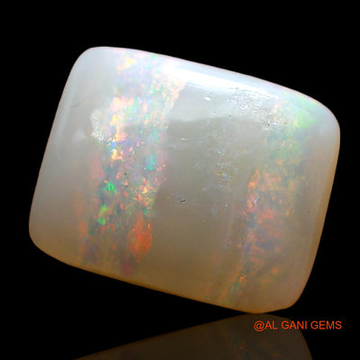 3.00 Cts Natural Australian Fire Opal Loose Gemstone Square Cabochon 11x9x4 mm AD-335