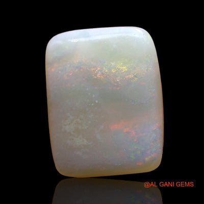 3.00 Cts Natural Australian Fire Opal Loose Gemstone Square Cabochon 11x9x4 mm AD-335