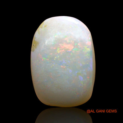 Natural Untreated Fire Opal Loose Gemstone Oval Cabochon From Australia 3.00 Cts 13x9x3 mm AD-336