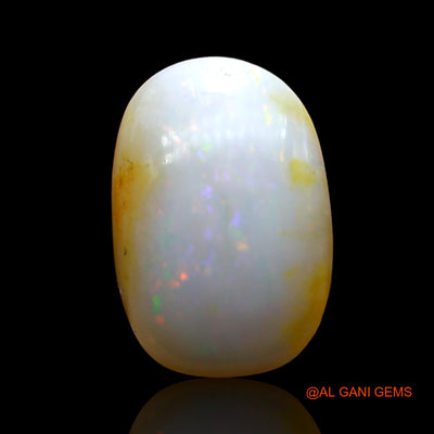 3.00 Cts Unheated Australian Fire Opal Loose Gemstone Oval Cabochon Natural 13x9x4 mm AD-338