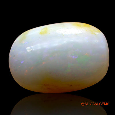 3.00 Cts Unheated Australian Fire Opal Loose Gemstone Oval Cabochon Natural 13x9x4 mm AD-338