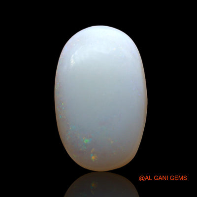 2.00 Cts Natural Australian Fire Opal Loose Gemstone Oval Cabochon 14x9x3 mm AD-341