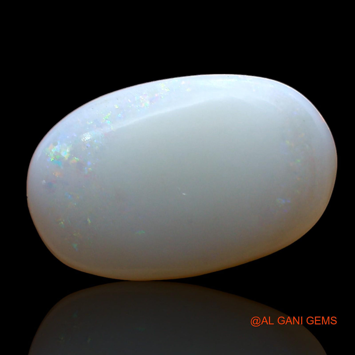 2.00 Cts Natural Australian Fire Opal Loose Gemstone Oval Cabochon 14x9x3 mm AD-341
