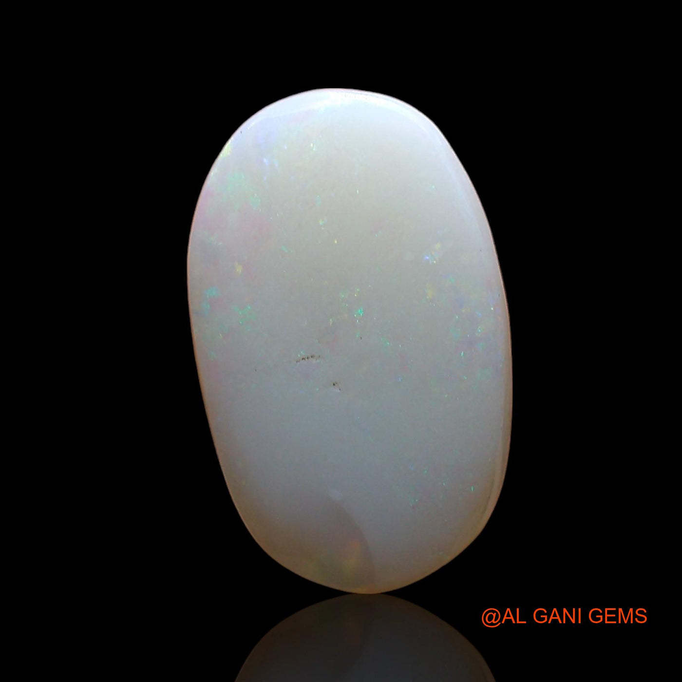 2.00 Cts Natural Australian Fire Opal Loose Gemstone Oval Cabochon 14x9x3 mm AD-341